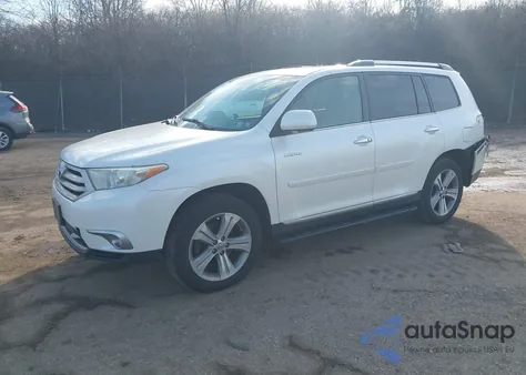 2013 Toyota Highlander Limited V6 from USA, damaged, VIN 5TDDK3EH7DS212599